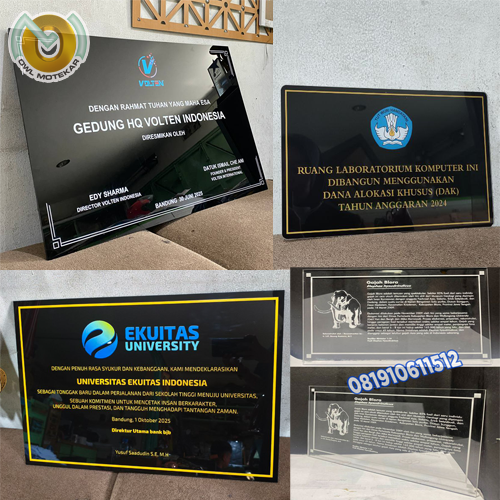 prasasti akrilik